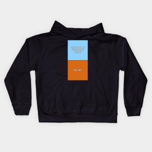 The Color Of The Sky Kids Hoodie